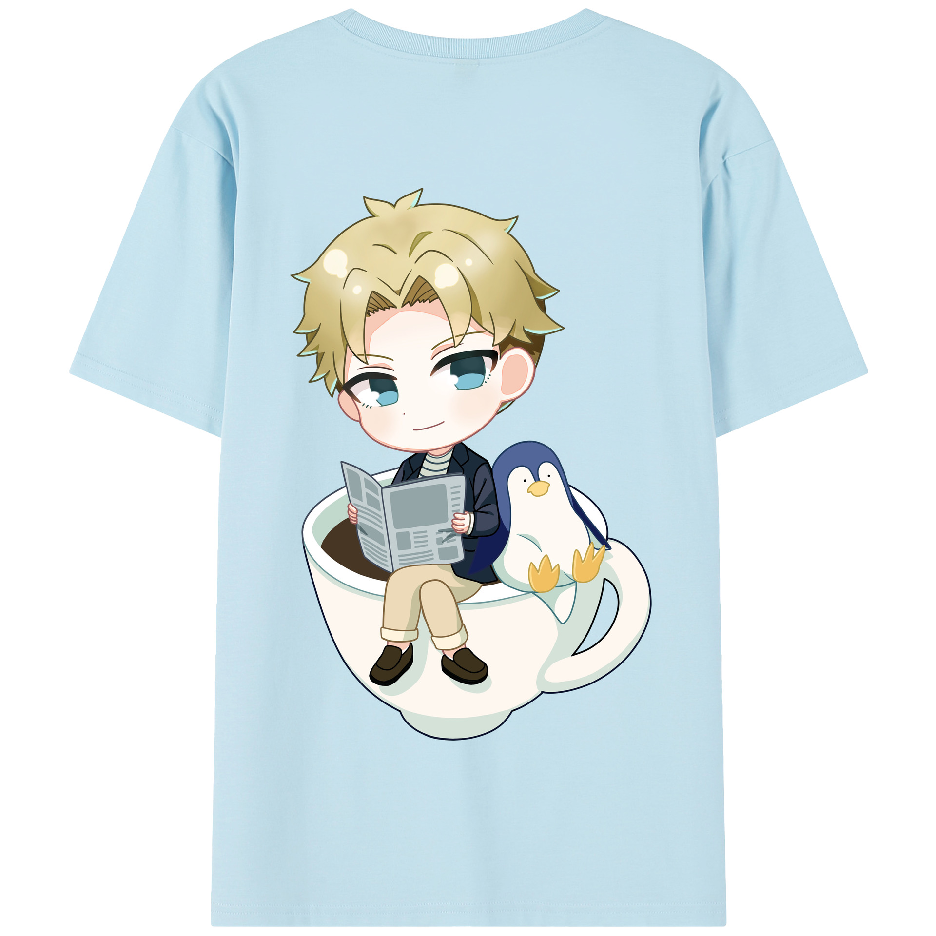 （画像用） SPY×FAMILY间谍家家酒 綿100％半袖Tシャツ（背面プリント）